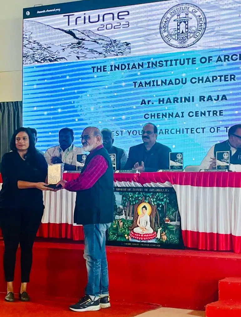 Best practising young architect from Chennai 2022-2023